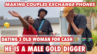 Making couples switching phones for 60sec 🥳( 🇿🇦SA EDITION )| new content |EPISODE 62 |