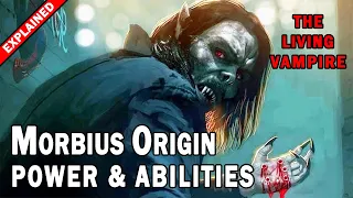 Who is Morbius | Morbius Origin In Hindi | Morbius The Living Vampire | Morbius Power & Abilities