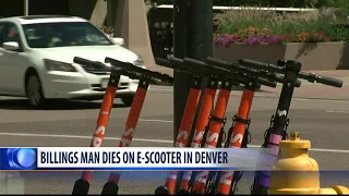 Montana man killed in electric scooter accident in Denver