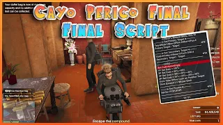 GTA V Online 1.67 Cayo Perico Heist Final Script Updated v3.1 for Kiddions Mod Menu 0.9.10