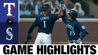 Dylan Moore drives in four to lead 8-4 win | Rangers-Mariners Game Highlights 9/7/20