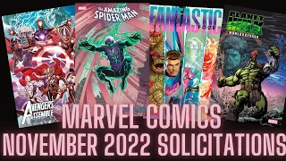 Marvel Comics November 2022 Solicitations Analysis Review Reaction