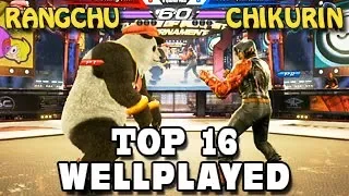 Rangchu (Panda) Vs Chikurin (Jin) - TOP 16 - Tekken 7 World Tour