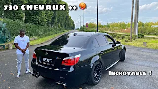 II PREND 353 Km/h en M5 V10 TURBOCOMPRESSEUR 🥵