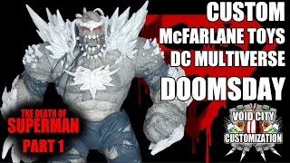 Custom McFarlane DC Multiverse "Death of Superman" DOOMSDAY Action Figure