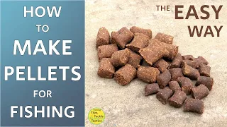 How To Make Fishing Pellets - Make Pellet Baits At Home - For Carp Barbel Chub Bream F1s