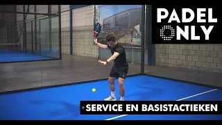 Padelles: service en basistactieken