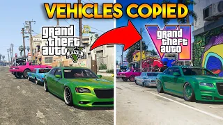 GTA 6 : VEHICLES FROM GTA 5 SPOTTED IN TRAILER