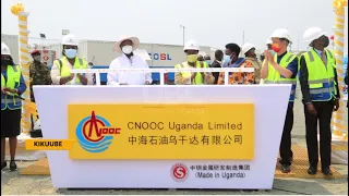 Museveni commissions historical spudding of Oil wells - Communities to tap into opportunities