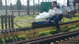 2.5" Gauge Loco spring rally #livesteam #modelengineering