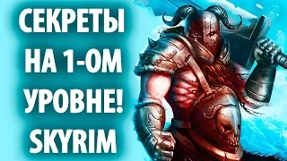 Skyrim - Секреты на 1-ом уровне! ( Секреты #125 )