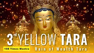 Rain of Wealth Tara Mantra: Yellow Tara of Supreme Merit, Sanskrit, 3rd of 21 Taras