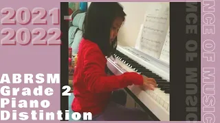 ABRSM Grade 2 Piano (2021 & 2022) Performance Exam Distinction video