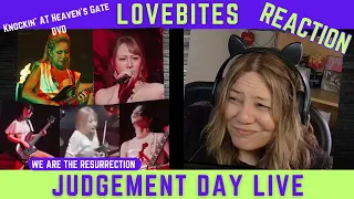 Reaction - LOVEBITES / Judgement Day Live from "Knockin' at Heaven's Gate" DVD - Angie Reaction