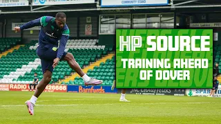 HP Source | Training ahead of Dover Athletic