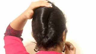 5Very Easy Way to make French Roll/French Twist/French Bun Hairstyles for Short,medium and Long Hair