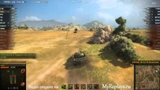 WOT: Степи - Т-62А - 8 фрагов -