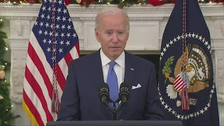 President Biden announces updated plan to battle COVID amid omicron variant concerns