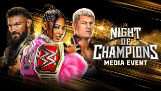 WWE Night of Champions Media Event: May 26, 2023