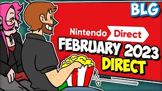 Nintendo Direct 2.8.2023 REACTION - FIRST LOOK, REACTION, AND ANALYSIS