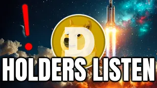 DOGECOIN (DOGE) HOLDERS ARE UNAWARE HOW HUGE THIS IS !!!!!! | LISTEN UP | DOGECOIN PRICE PREDICTION🔥