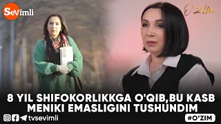 O'ZIM - 8 YIL SHIFOKORLIKKGA O'QIB, BU KASB MENIKI EMASLIGINI TUSHUNDIM