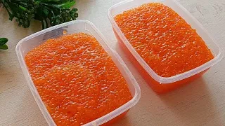 Don't THROW! 1 Kilo 1000💲 VERY EASY TO MAKE AT HOME! How to make organic caviar #salmon