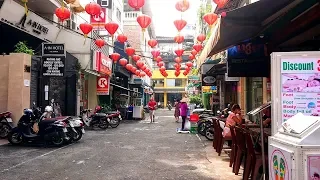 Vietnam Street Scenes : Saigon Bui Vien Walking Street