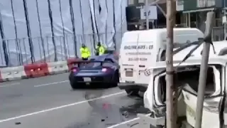 Porsche Gemballa Mirage GT 1 OF 25 Crashed In New York