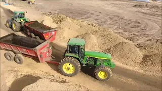 Hauling manure out of Lagoon