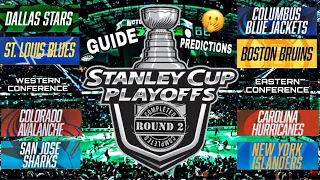 NHL STANLEY CUP PLAYOFFS 2019 - Round 2 Guide & Predictions