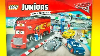 Disney Cars 3 Lego Juniors Florida 500 Final Race Fabulous Lightning McQueen 10745 Toy Review