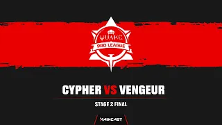 Cypher vs Vengeur | BO3 | QPL: Stage 2 Finals