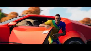 Neymar Jr Cinematic Trailer in Fortnite - Neymar Jr Skin Cinematic Reveal Trailer in Fortnite