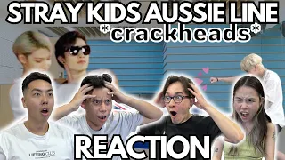 AUSSIES REACT TO STRAY KIDS AUSSIE LINE PEAK CHAOTIC ENERGY!!