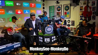 Monkey See  Monkey Do - Michael Franks  Cover