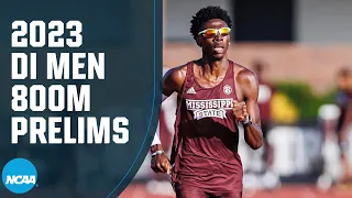 Men's 800m prelim - 2023 NCAA outdoor track and field East Preliminary (Heat 3)