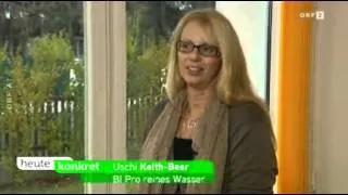 ORF Sendung "Heute Konkret" vom 13.11.2012: Pflanzenschutzmittel im Leitungswasser