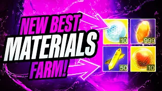 Destiny 2  - New Best Masterwork Material Farm! (Fastest Way To Get Materials)