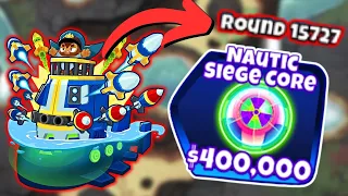 MAXIMÁLNÍ ROUND S Monkey Sub Paragonem !? - BTD6