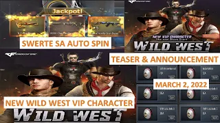 SWERTE SA AUTO SPIN & NEW WILD WEST VIP CHARACTER TEASER