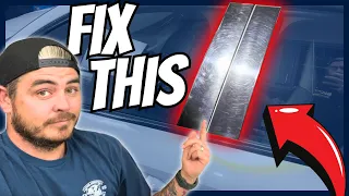 How to FIX THE PAINTED BLACK PLASTICS ON YOUR CAR | Full Tutorial