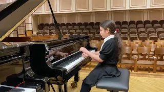 Дина Ласкина (10 лет). Общее фортепиано. Д. Шостакович. Лирический вальс