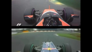 Alonso Q2 2017 vs Vettel Pole 2010 Australia