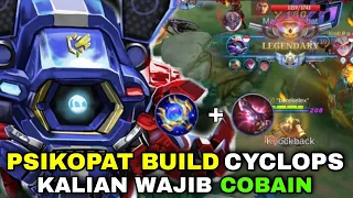 TERBARU BUILD CYCLOPS PALING SAKIT 2023 - BUILD CYCLOPS TERSAKIT TOP GLOBAL MOBILE LEGENDS