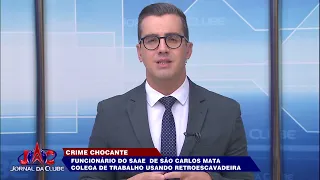 Em São Carlos, funcionário mata colega de trabalho com retroescavadeira - Jornal da Clube (22/03/23)