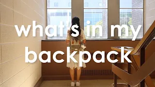 not your typical what's in my backpack video: inside the backpack of a graduate student 🤍