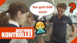 STOPP! ⛔️🙅‍♂️ Was ist ein absolutes No-Go im Flugzeug? |2/2| Kabel Eins | Achtung Kontrolle