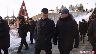 Открытие набережной в Автозаводском районе («Новости Тольятти» 28.12.2022)