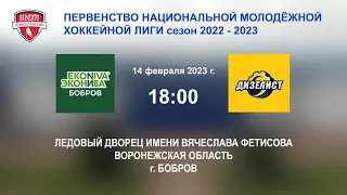 14.02.2023 г. ХК "ЭкоНива-Бобров" (г. Бобров) - ХК "Дизелист" (г. Пенза)